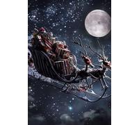 Christmas Memories Book - Night Sky Sleigh Edition: Holiday Keepsake for 20 Years of Traditions | Guided Journal for Family Memories and Magical Christmas Reflections