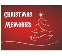 Christmas Memories: Holiday Scrapbook, Family Journal, Photo Album, Guest Book, and Keepsake Notebook for Recording Special Christmas Moments and Traditions