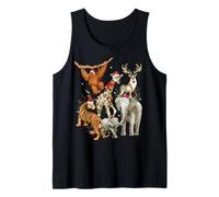 Christmas Men Women Kids Wildlife Zoo Day Beautiful Animals Débardeur
