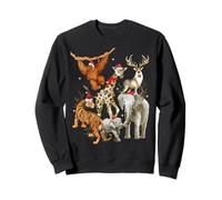 Christmas Men Women Kids Wildlife Zoo Day Beautiful Animals Sweatshirt