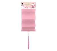 Christmas Money Holder - Festive Paper Santa Claus Design with 10 Slots for Cash and Gift Cards, Ideal for Holiday Parties, Home or Office Decoration, School Activities, Birthdays, Family Gatherings,