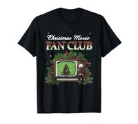 Christmas Movie Fan Club Vintage TV Holiday T-Shirt