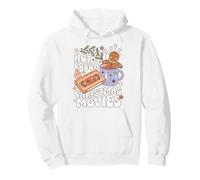Christmas Movie Night Hot Cocoa Holiday Humor Sweat à Capuche