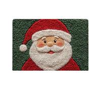 Christmas Non-Slip Rug - Christmas Bathroom | Water Absorbent Floor Mat Non-Slip 80x50cm, Washable Soft Bath Area Rug for Home Festival Decoration Living Room Apartment Kitchen Door Dorm