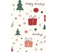 Christmas Notebook | 100 Pages | 6x9" Notebook | Merry Christmas | Happy Holidays | Personal or Business Use | Fun For Everyone | Kids Will Love It Too