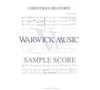 Christmas Oratorio. Ensemble de Cuivres. Conducteur + Parties