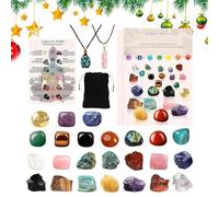 Christmas Ornament Countdown - Advent Crystal Planner, Christmas Countdown Calendar, 24 Days Decorations, 2025 Decorative Crystals, For Mothers Day Women Men Boy Girl Yoga Birthday Craft s