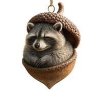 Christmas Ornaments - Acrylic Animal Pendants | 2D Cute Window Decor