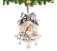 Christmas Ornaments, Fairy Bell Handcrafted Holiday Pendants | Christmas Tree Ornament For Winter Holiday Party Home Outdoor Garden