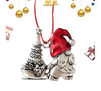 Christmas Ornaments | Tree Decorations Hanging | Claus Ornament Festival Party Treee Pendant Decoration | for Small Little Santa Clauss Holiday Event Outdoor Indoor Home Decor