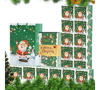Christmas Party gift Box - 10 Pieces Party Supplies, Fantasy Decor Bag Case | Box, Merry Christmass Surprise Pop-Up Suitable for Christmas Eve, Day, decorations