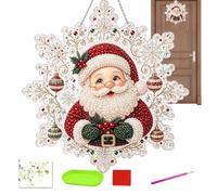 Christmas Pearl Sun Catcher | 2D Acrylic Seasonal Window Decoration