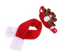 Christmas Pet Antler Bandband Neckerchief pour Chiens et Chats Swecarf Festif Classement de Cheveux Classement Accessoires de Vacances pour Les Cadeaux et la célébration
