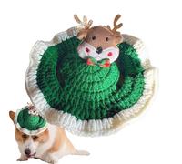 Christmas Pet Hat - Chapeau de Noël pour animaux de compagnie, élan, Père Noël, chapeau pour chien, chapeaux pour chat, décoration photographique Cosplay Hat with Elk For Cat