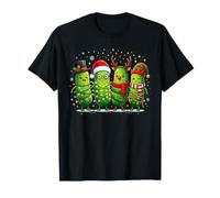 Christmas Pickle Squad Sour Concomber Food Lover Pickles Fan T-Shirt