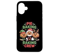 Christmas Pie Baking Crew Funny Holiday Kitchen Cooking Fun Coque pour iPhone 16 Plus