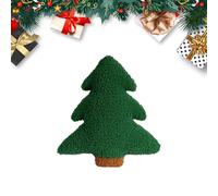 Christmas Pillows - Plush Tree Cushion, Soft Back Pillow Couch Decor, Plush Cushions | Christmas Decorations for Bed Sofa Living Room Bedroom Dorm Office Hotel Car Chair Party Farmhouse Holiday