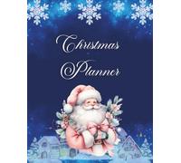 Christmas Planner: 4 Weeks Daily & Weekly Organizer: Holiday Budget, Party, Gift, and Posadas Guide (8.5 x 11 in, Minimalist (Black and white))