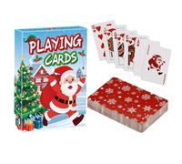 Christmas Playing Cards | Classic Christmas Table Game | Family Card Games | for Family Kids Adults Eve Holiday Entertainment Home Party