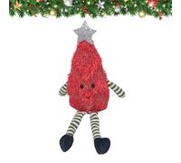 Christmas Plush Toys, Cartoon Tree Doll, Holiday Soft Figure, 12.6x3.54 inches Festive Character Collectible, Indoor Playtime Gift for Kids and Home Travel Shelf Use, Seasonal Desk Decoration Option