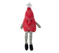 Christmas Plush Toys, Cartoon Tree Doll, Soft Festive Figure, Cute Holiday Collectible, 12.6x3.54 inches, for Kids' Playtime, Desk Display, Home Decor, Travel Bags, Indoor Shelves