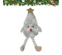 Christmas Plush Toys, Cartoon Tree Doll, Soft Festive Figure, Cute Holiday Collectible, 12.6x3.54 inches, for Kids' Playtime, Desk Display, Home Decor, Travel Bags, Indoor Shelves