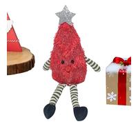 Christmas Plush Toys, Cartoon Tree Girl Plush Toy, 12.6x3.54 inches Soft Figures with Adorable Outfit, Gentle Texture for Decoration Indoor Playtime Kids Desk Home Shelf Festive Display Holiday Cheer