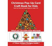 Christmas Pop-Up Card Making Book for Kids: 10 Easy Holiday Crafts (MommyDoodlesGarden): Step-by-Step Pop-Up Templates, Coloring Pages, and Cut Guides for Creative Christmas Fun