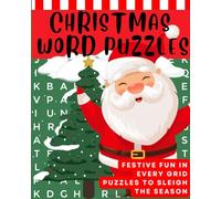 Christmas Puzzle Book for Adults & Kids | Festive Word Searches, Crosswords, Sudoku & Mazes | Holiday Activity Book, Winter Brain Teasers & Perfect Stocking Stuffer Gift | Jot Club Christmas Games