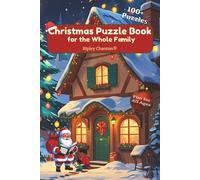 Christmas Puzzle Book for All Ages: Festive Word Searches, Crosswords, Mazes, and Sudoku for Holiday Fun and Perfect Stocking Stuffers
