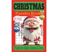 Christmas Puzzle Book: Word Search with Easy to Read about Christmas theme to keep your brain active, anxiety relief and more | 6x9 inches, 110 pages| ... ... ideal for Gift, Vacations, Holiday