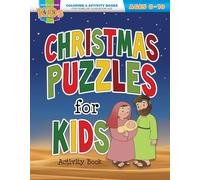 Christmas Puzzles Coloring & Activity Book