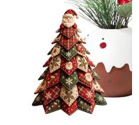 Christmas Quilted Fabric Tree Kit - 3D LayeredHandmade Art Project Set