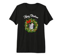 Christmas Rat T-Shirt Haut de Gamme