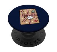 Christmas Reading Blind Date with a Book Lover Tee PopSockets PopGrip Adhésif