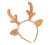 Christmas Reindeer Antlers Headband - Cute Christmas Deer Ear Head Accessories - Cosplay Reindeer Costume Animal Ears - Decoration Antlers For Halloween, Soft Makeup Headband For Washing Face Women