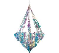 Christmas Shop décor holographique de lustre en forme de cône de glace RW5118 (taille unique) (Hologramme)
