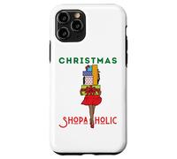 Christmas Shopaholic Melanin Femmes Noir Fille Magique Shopping Coque pour iPhone 11 Pro