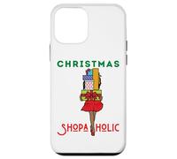 Christmas Shopaholic Melanin Femmes Noir Fille Magique Shopping Coque pour iPhone 12 Mini