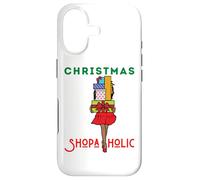 Christmas Shopaholic Melanin Femmes Noir Fille Magique Shopping Coque pour iPhone 17