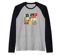 Christmas Shopper Christmas Funny in My Christmas Shopping Era Manche Raglan
