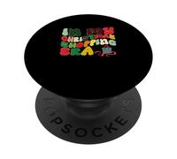 Christmas Shopper Christmas Funny in My Christmas Shopping Era PopSockets PopGrip Adhésif