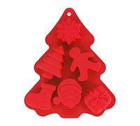 Christmas Silicone Molds - Reusable Easy Release Tray, Nonstick Flexible Baking Mold, Durable Food-Grade Material, Creative Candy Soap Resin Molds for Cake Cookie Ice Fondant Food Crafts Holiday Party