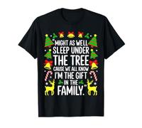 Christmas Sleep Shirt Might as Well Sleep Under The Tree T-Shirt