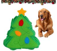 Christmas Sniffing Toy,Interactive Ball,Interactive Puzzle,Excavation Mat,Occupation Game,Educational for Dogs (Colour-Ball)