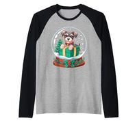 Christmas Snow Globe Scottish Terrier X-Mas Tree Manche Raglan