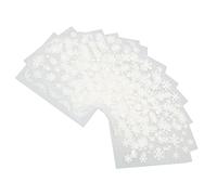 Christmas Snowflake Nail Art Stickers 12 Sheets Self Adhesive Manicure Decals for Women, Festive Holiday Nail Decorations with Easy Apply Design