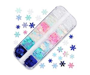 Christmas Snowflake Nail Sequins
