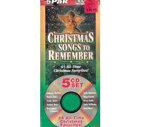 Christmas Songs to Remember 65 All Time Christmas Favorites 5 Cd Set.