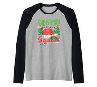 Christmas Squad Family Matching Group Christmas Pyjama Party Manche Raglan